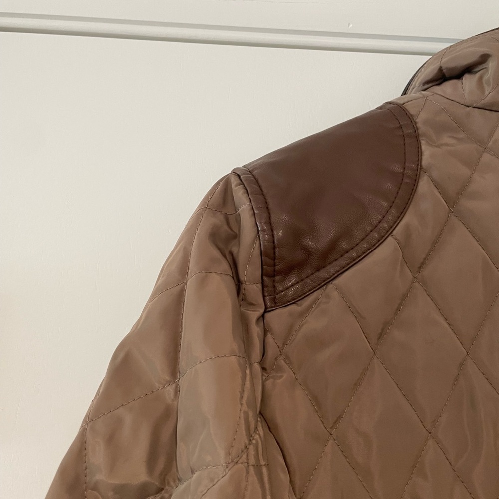 Ralph Lauren Quilted Brown Puffer Jacket - Picture 14 of 14